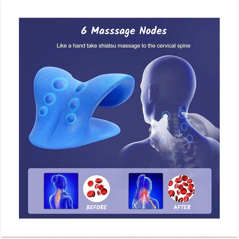 How to use Neck stretcher with 6 massage modes.