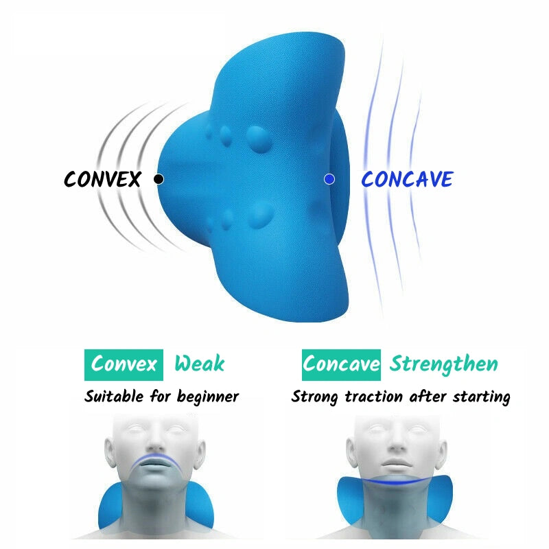 Neck Strecther Conex and Concave feature display.