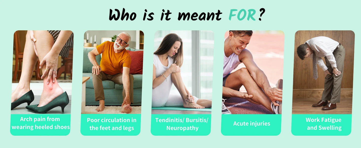 Image that shows several mini images for ems foot massager who is it meant for.