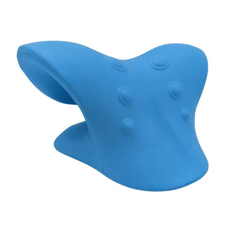 Neck massager stretcher blue.