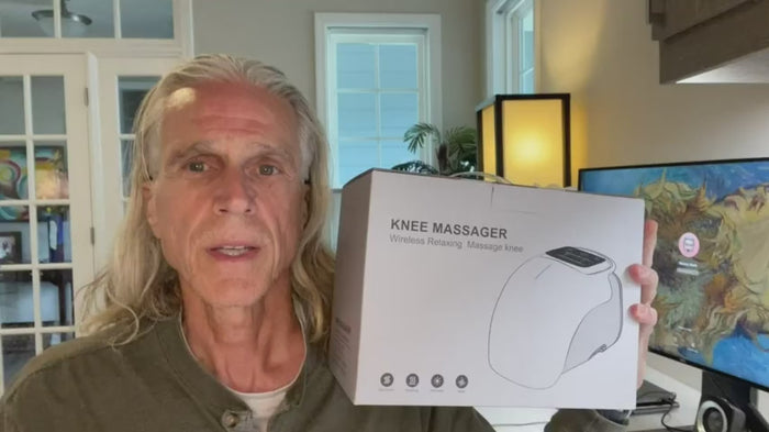 Knee Massager Short video review of others personal experiences.