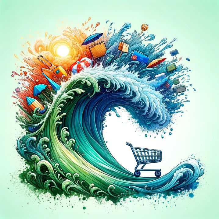 tidal wave of shopping options